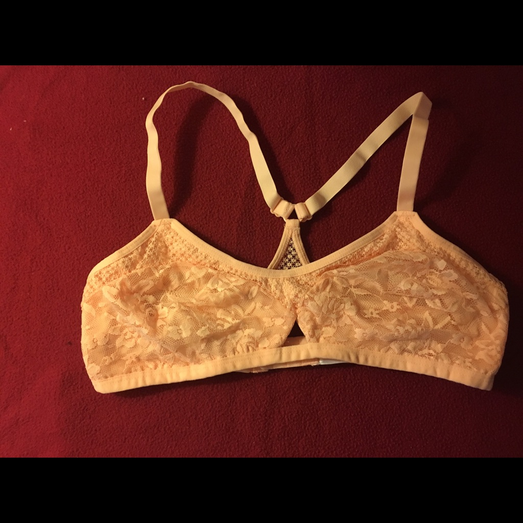 Pink Lace Bra